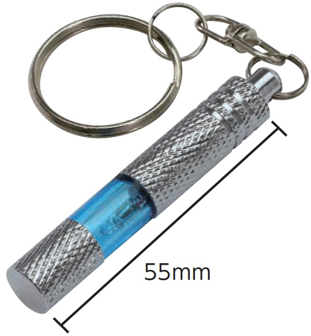 静電気除去キーホルダー（ブルー） | ANZENオンラインストア