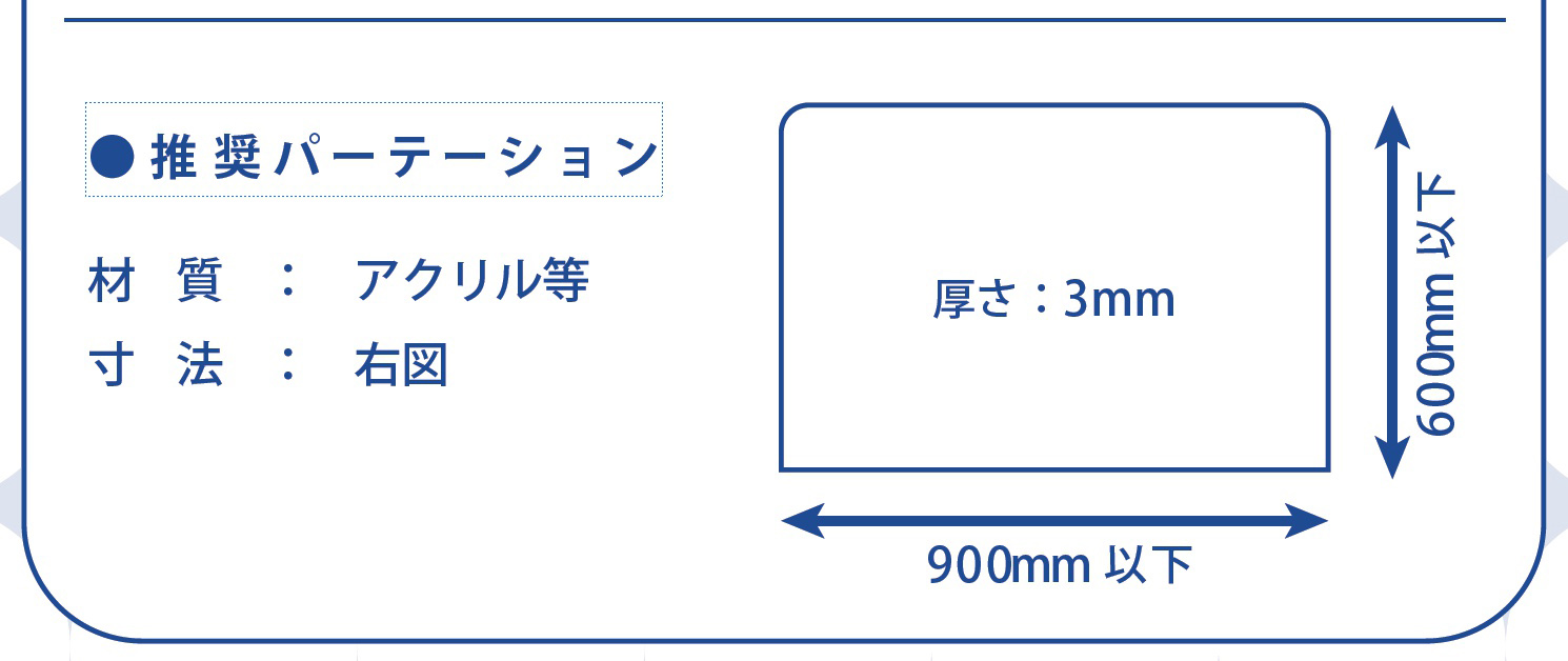 パーテーションスタンド