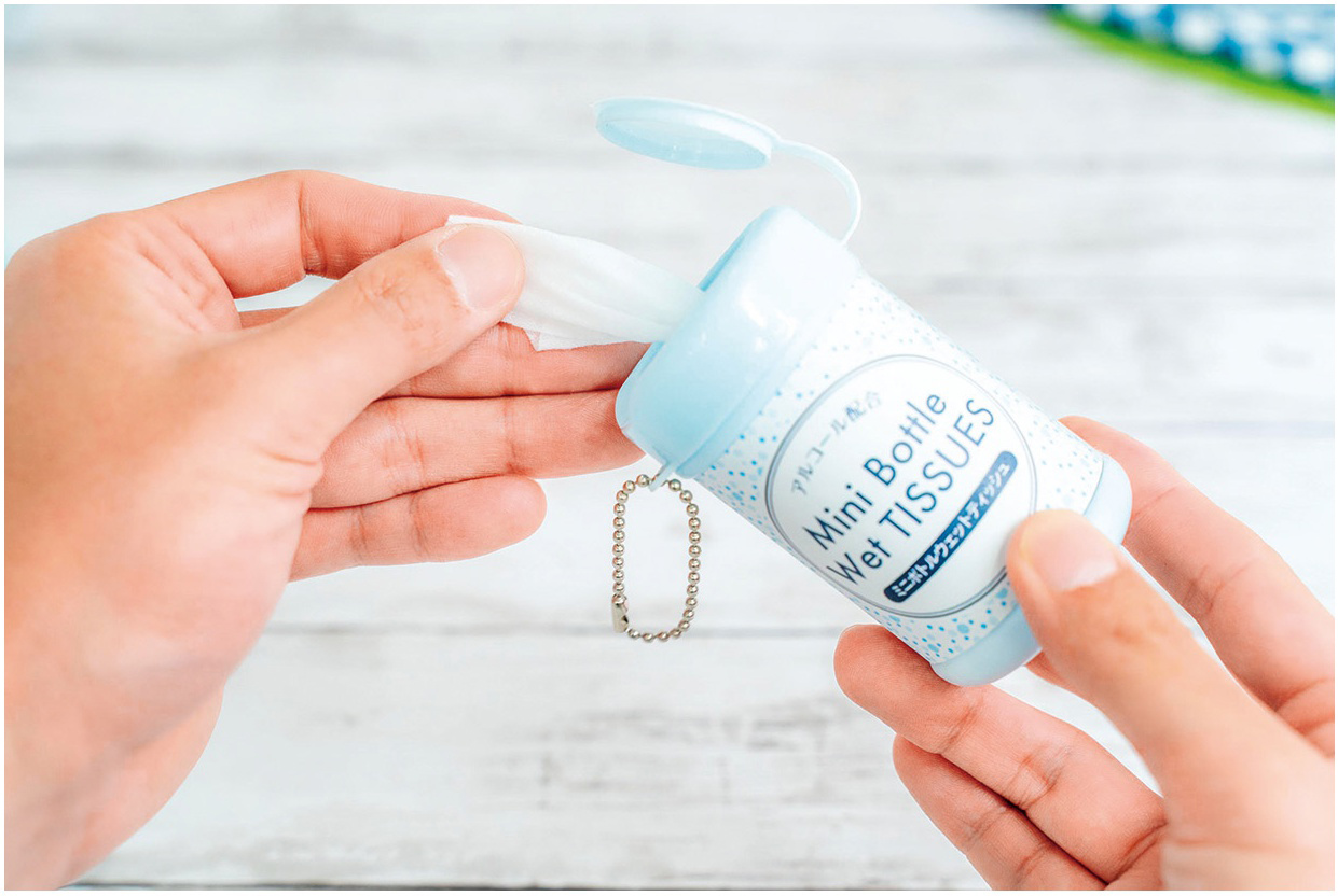 ミニボトルウェットティッシュ | ANZENオンラインストア